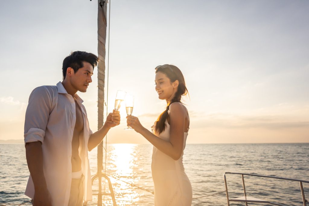 proposta di matrimonio sul mare