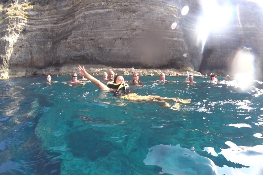 Isole Pelagie dal mare