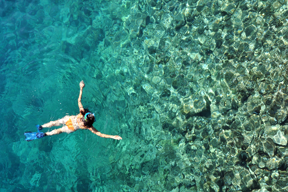 Itinerario in barca a Lampedusa